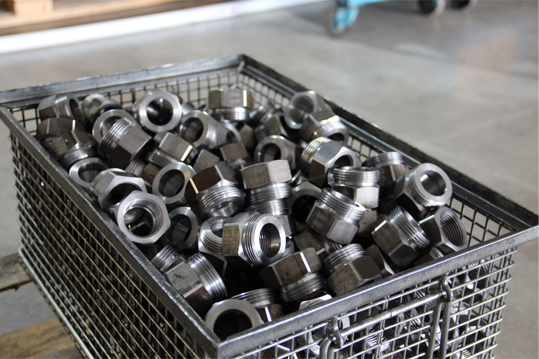 Lavorazioni cnc acciaio inox